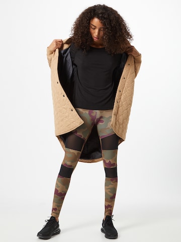 Urban Classics Skinny Leggings i rød