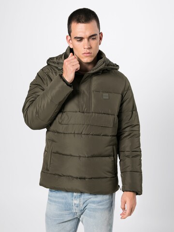 Veste d’hiver Urban Classics en vert