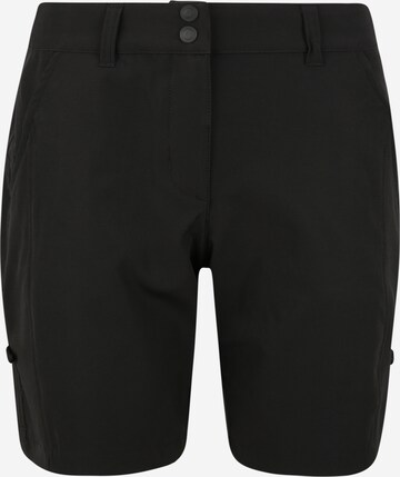 KILLTEC Regular Outdoor Pants 'Runja' in Black: front