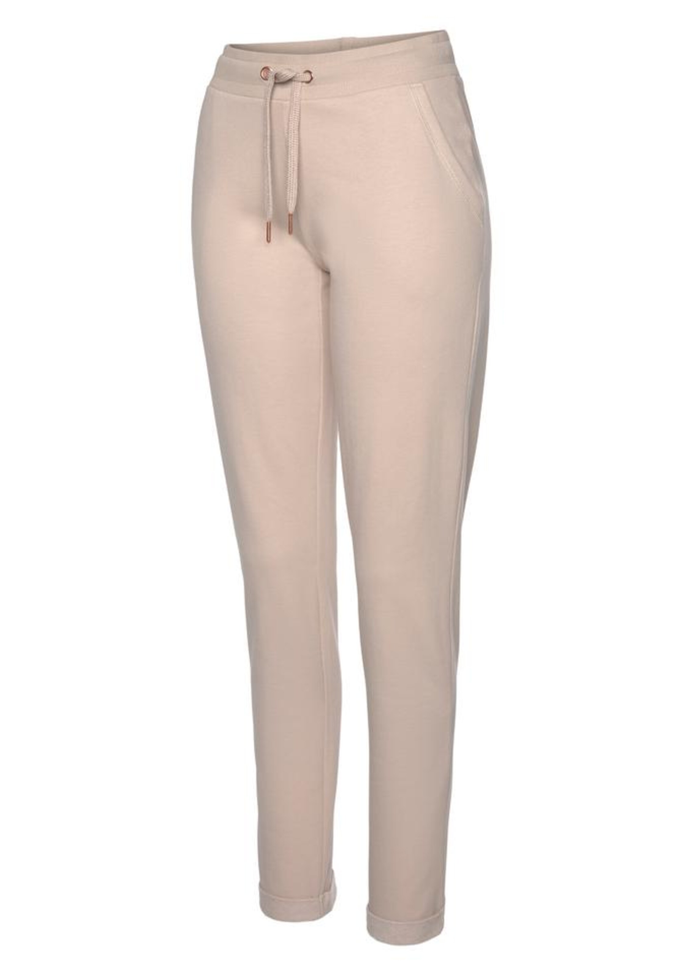 LASCANATapered Hlače - bež boja