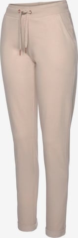 Effilé Pantalon LASCANA en beige