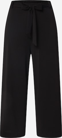 VERO MODA - Pierna ancha Pantalón 'Milla' en negro: frente