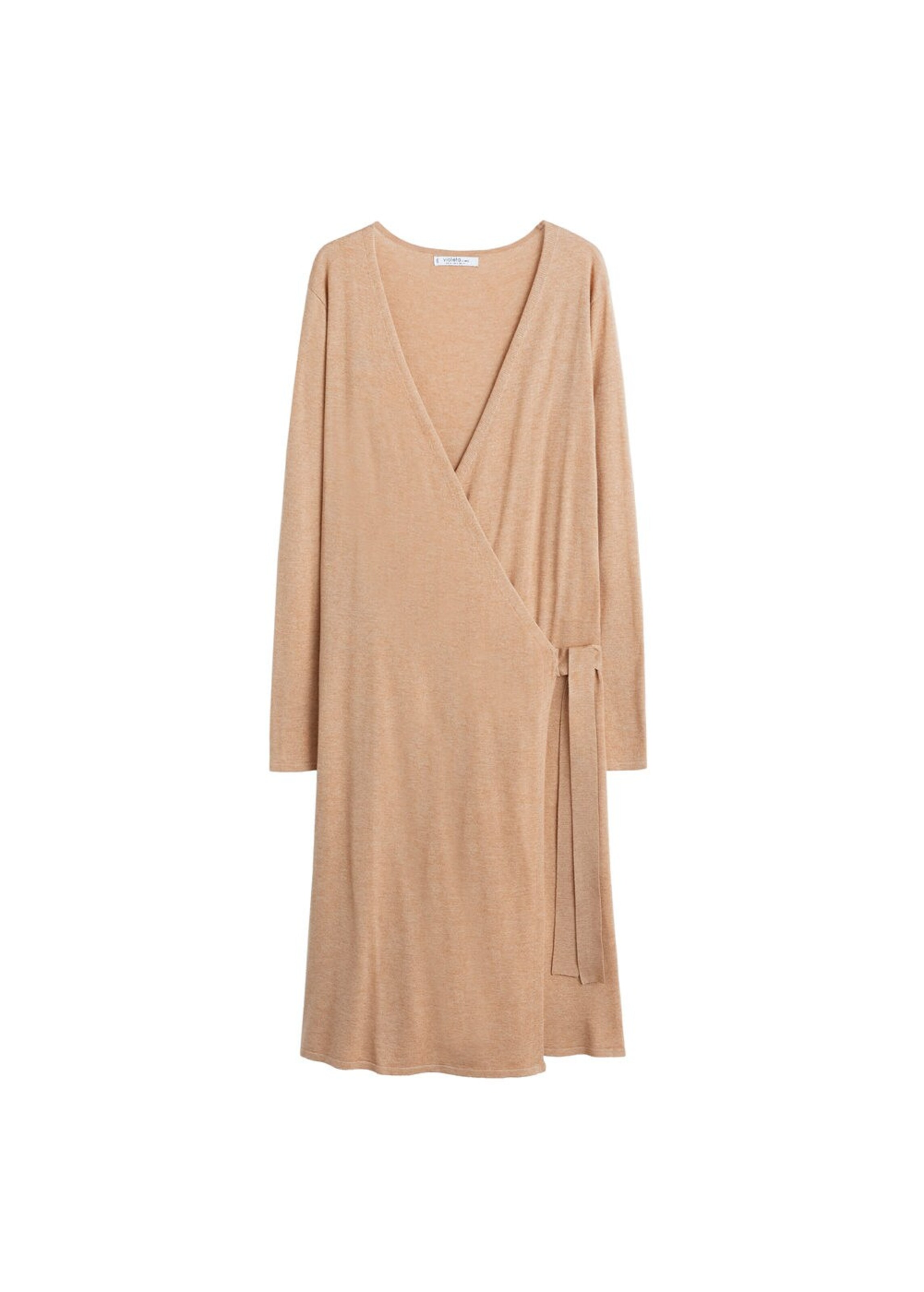 VIOLETA by Mango - Kleid 'Agora-I' in hellbraun