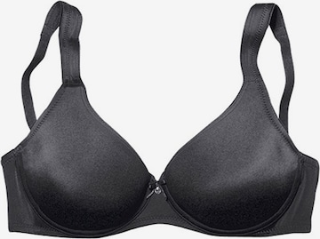 LASCANA T-shirt Bra in Black: front