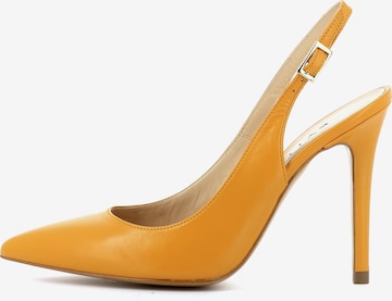 EVITA Slingback Pumps in Orange