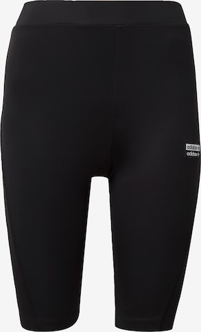 ADIDAS ORIGINALS Regular Workout Pants in Black: front