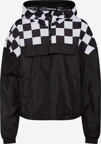 Veste mi-saison Urban Classics en noir : devant