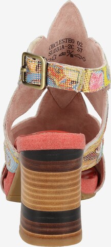 Laura Vita Strap Sandals in Mixed colors