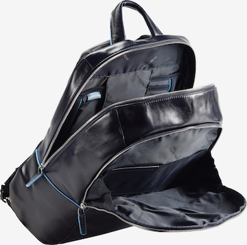 Piquadro Backpack 'Blue Square' in Blue