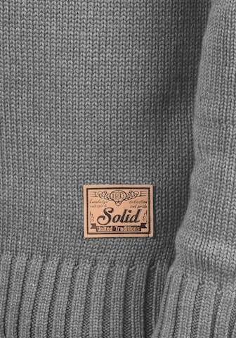 !Solid Strickjacke 'Penda' in Grau