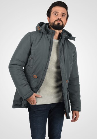 BLEND Winter Parka 'Polygro' in Grey