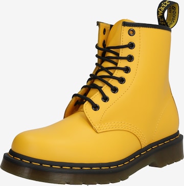 Dr. Martens Lace-up bootie in Yellow: front