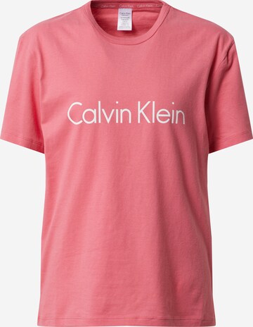 T-shirt Calvin Klein Underwear en rose : devant