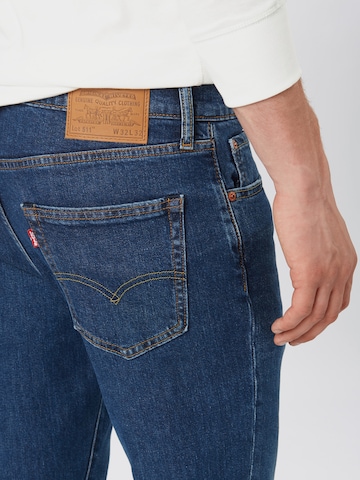 Slimfit Jeans '511 Slim' de la LEVI'S ® pe albastru