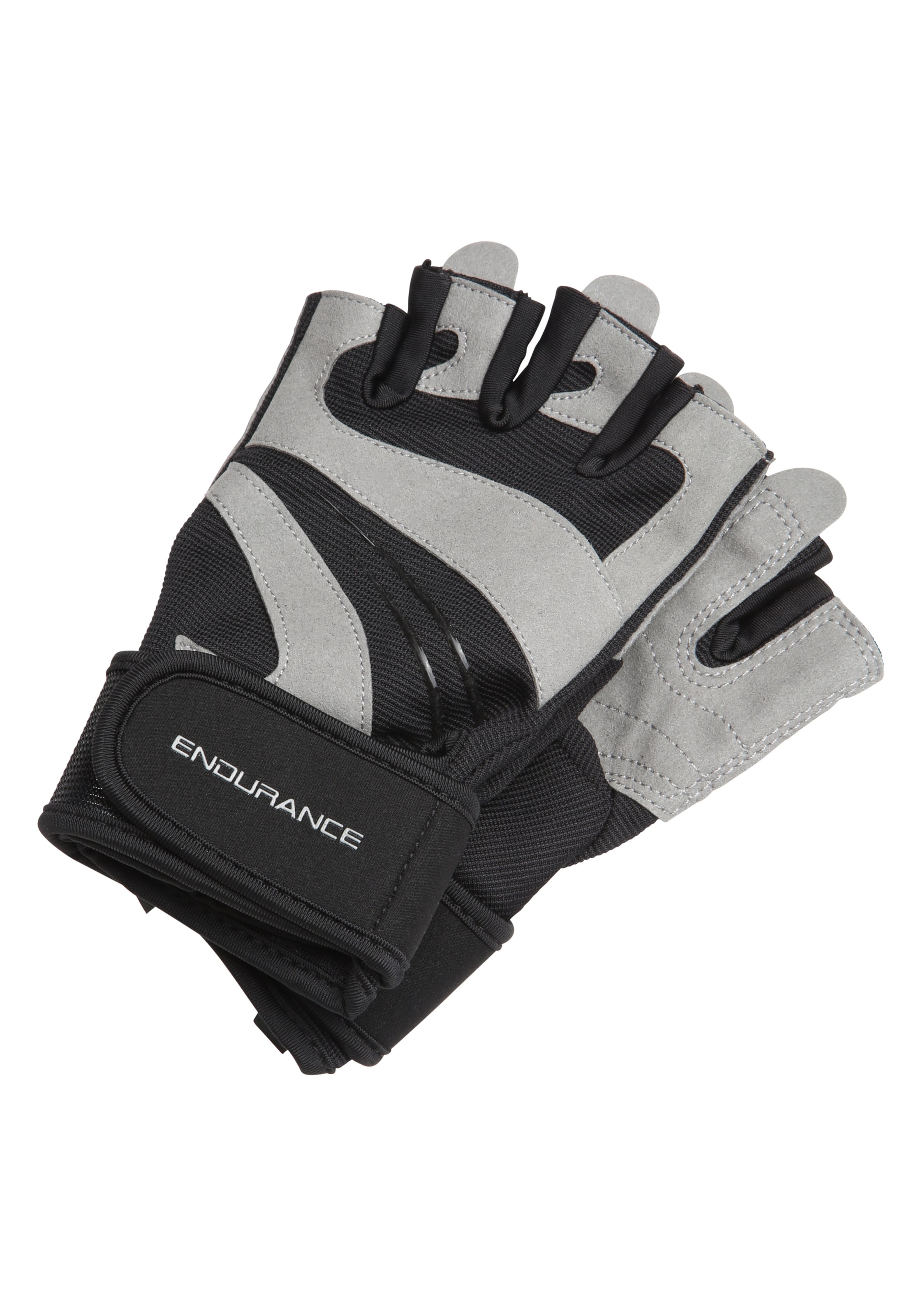 ENDURANCE Athletic Gloves 'Garlieston' in Black: front