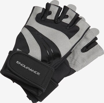 ENDURANCE Athletic Gloves 'Garlieston' in Black: front