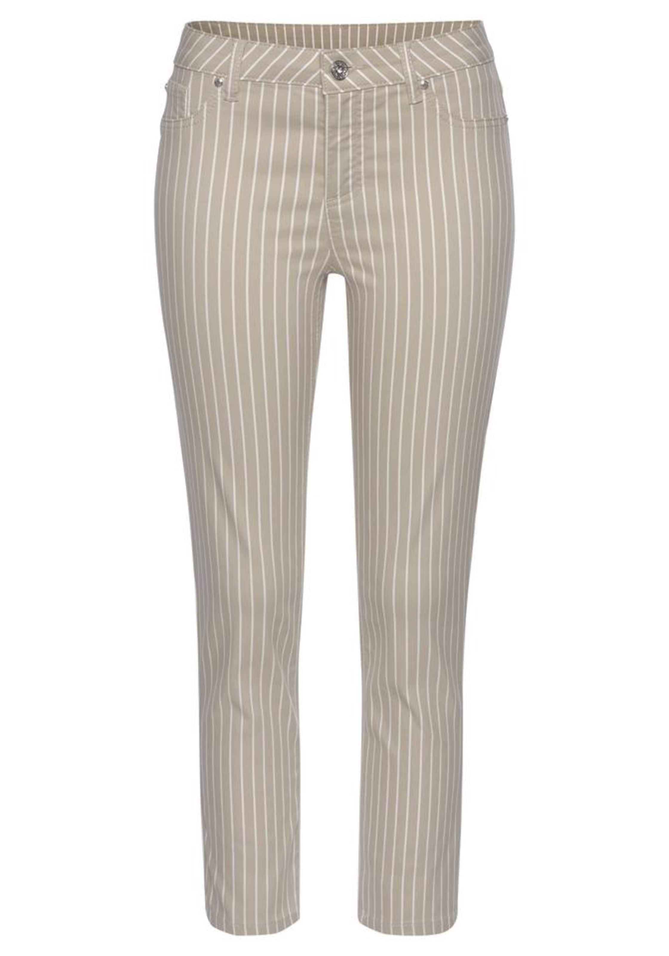 LASCANA Skinny Jeggings in Beige: front