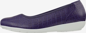 Natural Feet Ballet Flats 'Catharina' in Purple