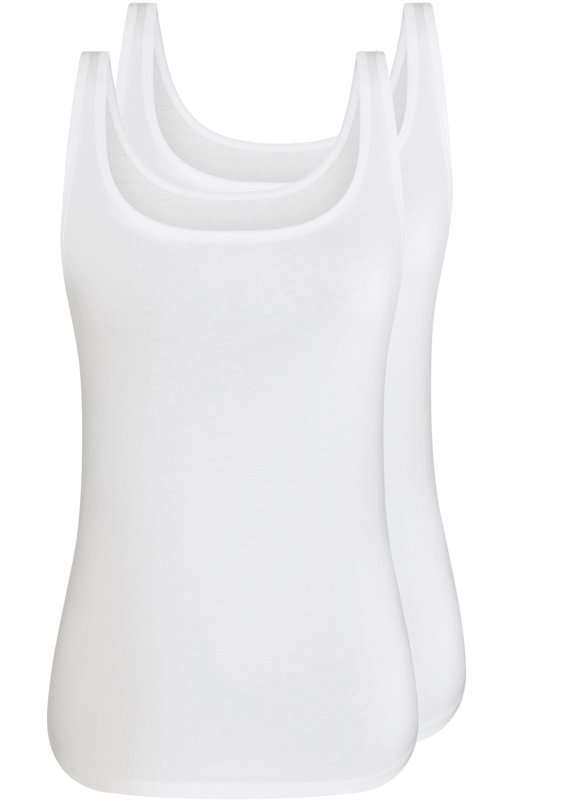 sassa Onderhemd 'CASUAL COMFORT' in Wit: voorkant