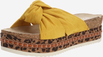 BULLBOXER Mules in Yellow: front