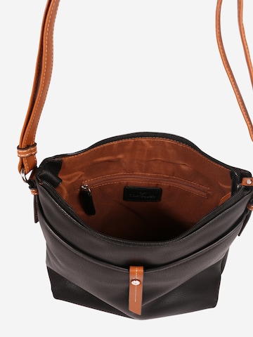 TOM TAILOR Shoulder Bag 'Novara' in Black