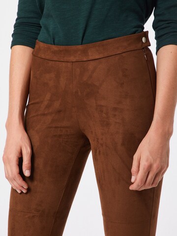 s.Oliver BLACK LABEL Skinny Spodnie w kolorze brązowy