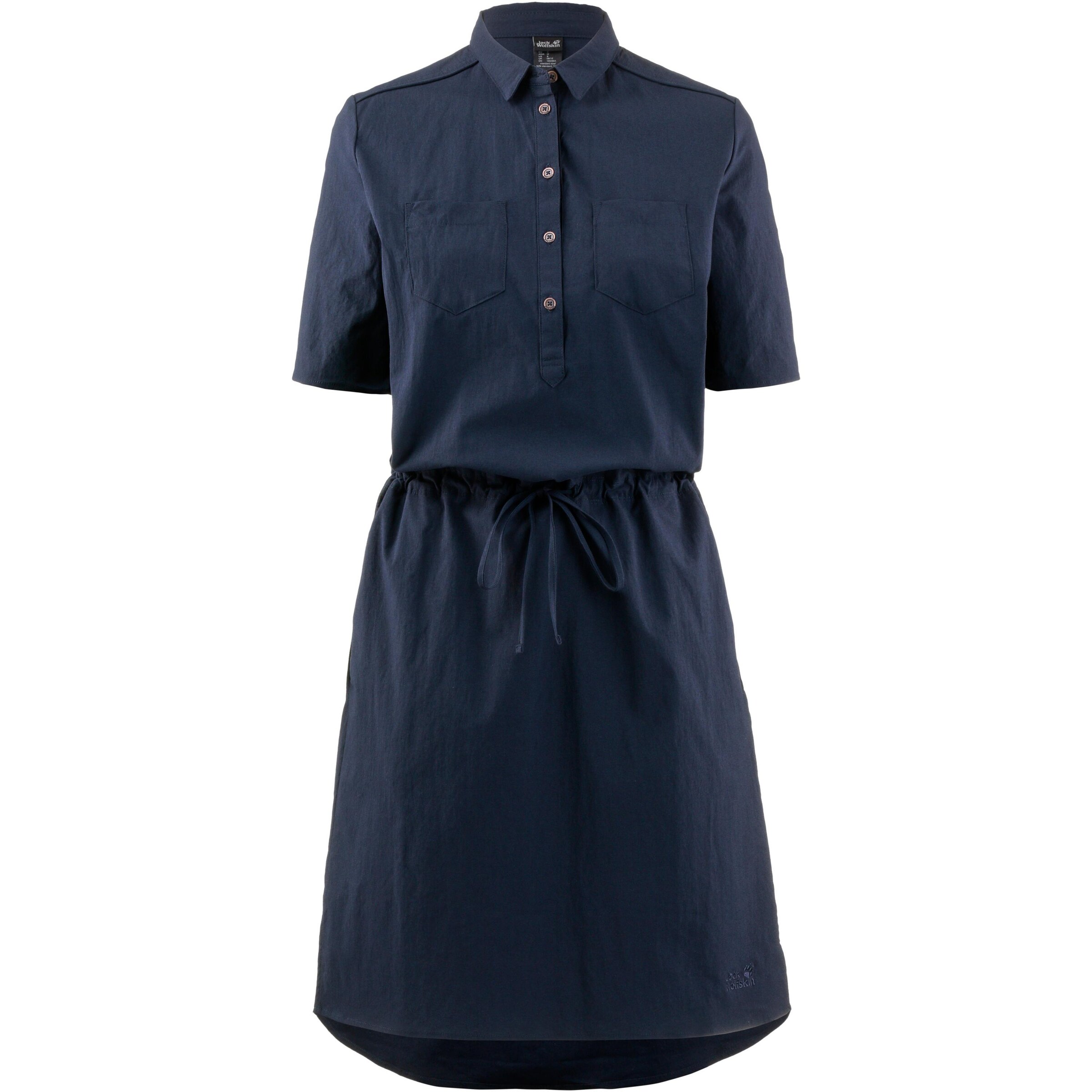 JACK WOLFSKIN - Kleid 'Desert Park' in nachtblau