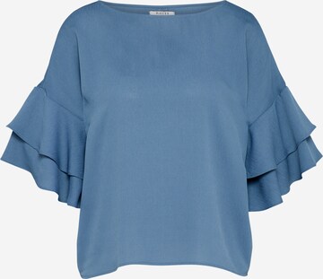 PIECES Blouse 'Ilsa' in Blauw: voorkant