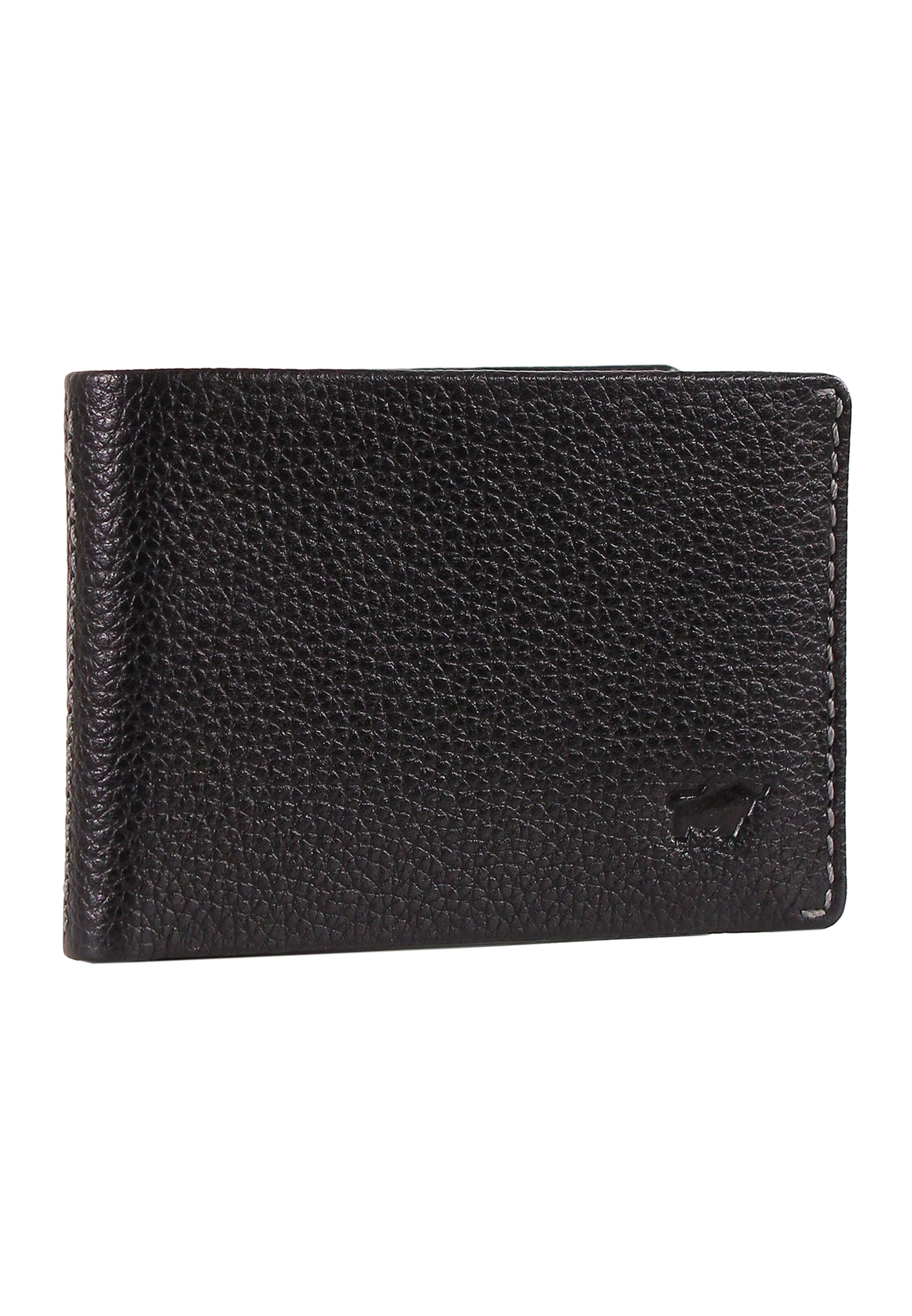 Portamonete 'Prato' di Braun Büffel in nero