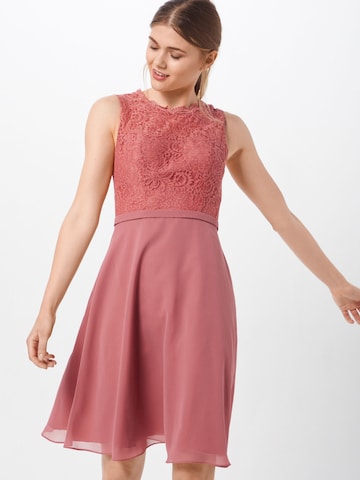 mascara Cocktail dress in Pink: front