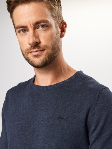 s.Oliver Pullover in Blau