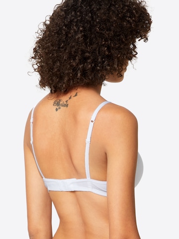 Skiny Minimiser Bra 'Essentials' in White: back