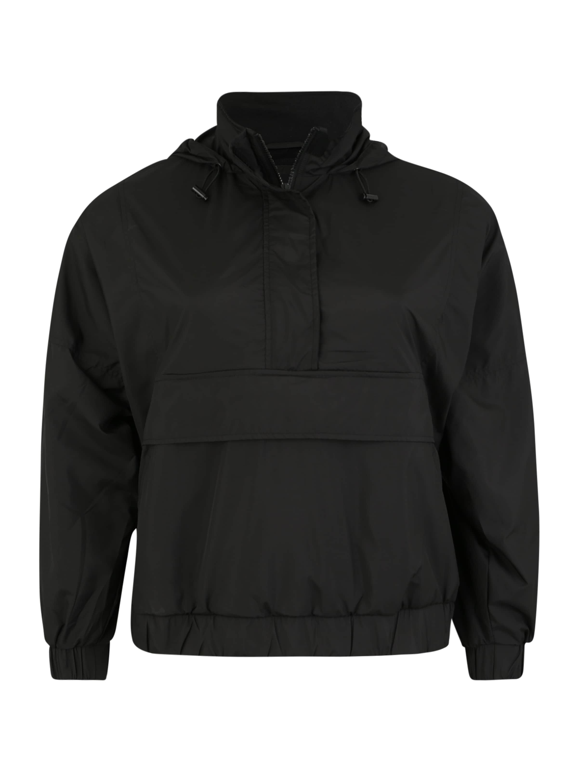 Urban Classics Välikausitakki värissä musta: etupuoli