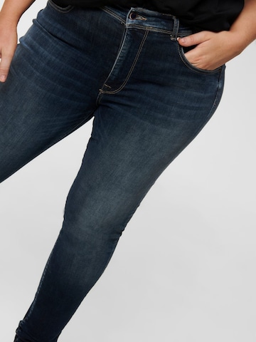 ONLY Carmakoma Skinny Jeans 'Carmaya' i sort