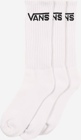 VANS Socken 'classic crew' in Weiß: predná strana