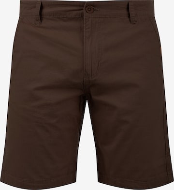 !Solid Regular Chino Pants 'Thement' in Brown: front