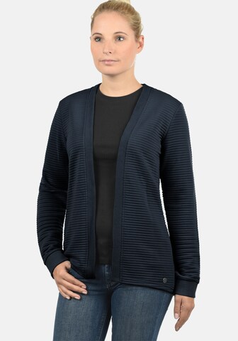 DESIRES Sweatvest 'Jorid' in Blauw: voorkant