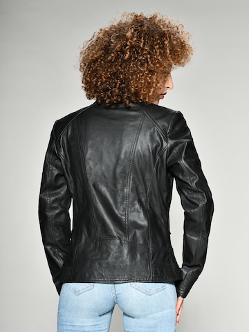 MUSTANG Lederjacke 'Blanca' in Schwarz