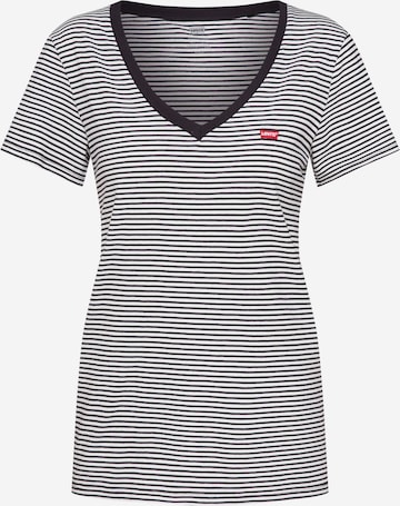 LEVI'S ® Μπλουζάκι 'Perfect Vneck' σε γκρι: μπροστά