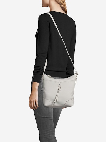 TOM TAILOR Crossbody Bag 'Imeri' in White: front