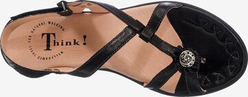 THINK! Strap Sandals 'Think!' in Black