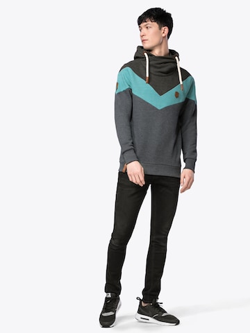 naketano Sweatshirt 'Kifferboarder' in Blue