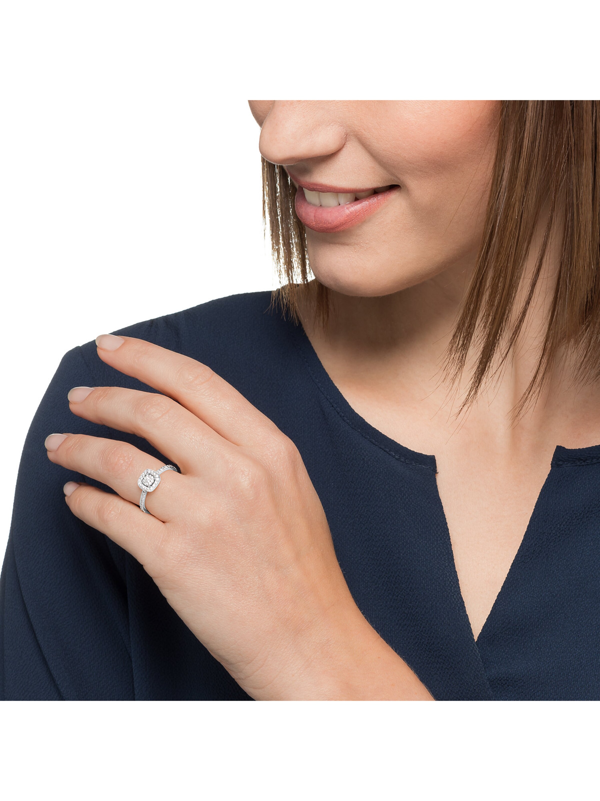 CHRIST Ring in Silber