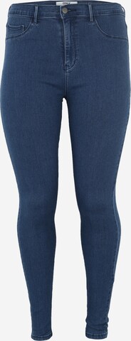 ONLY Carmakoma Skinny Jeans 'Carstorm' in Blau: predná strana