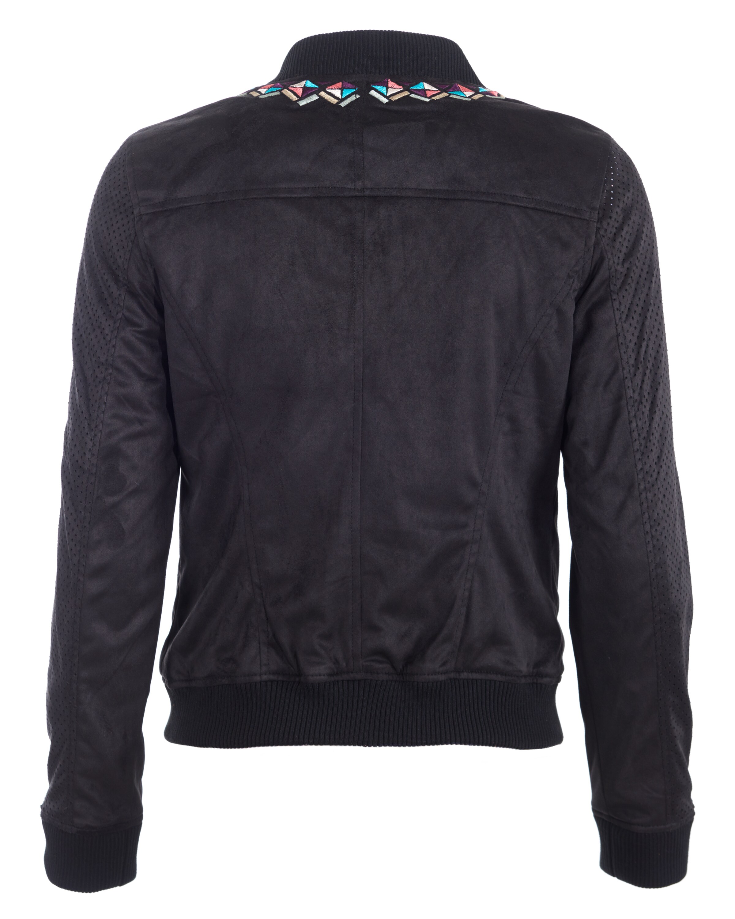 Veste mi-saison 'Weifang' Maze en noir