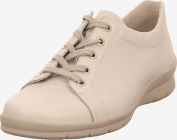 SEMLER Lace-Up Shoes in Beige: front