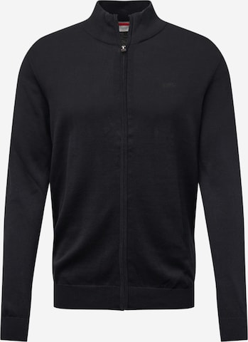 ESPRIT Regular Fit Strickjacke in Schwarz: predná strana