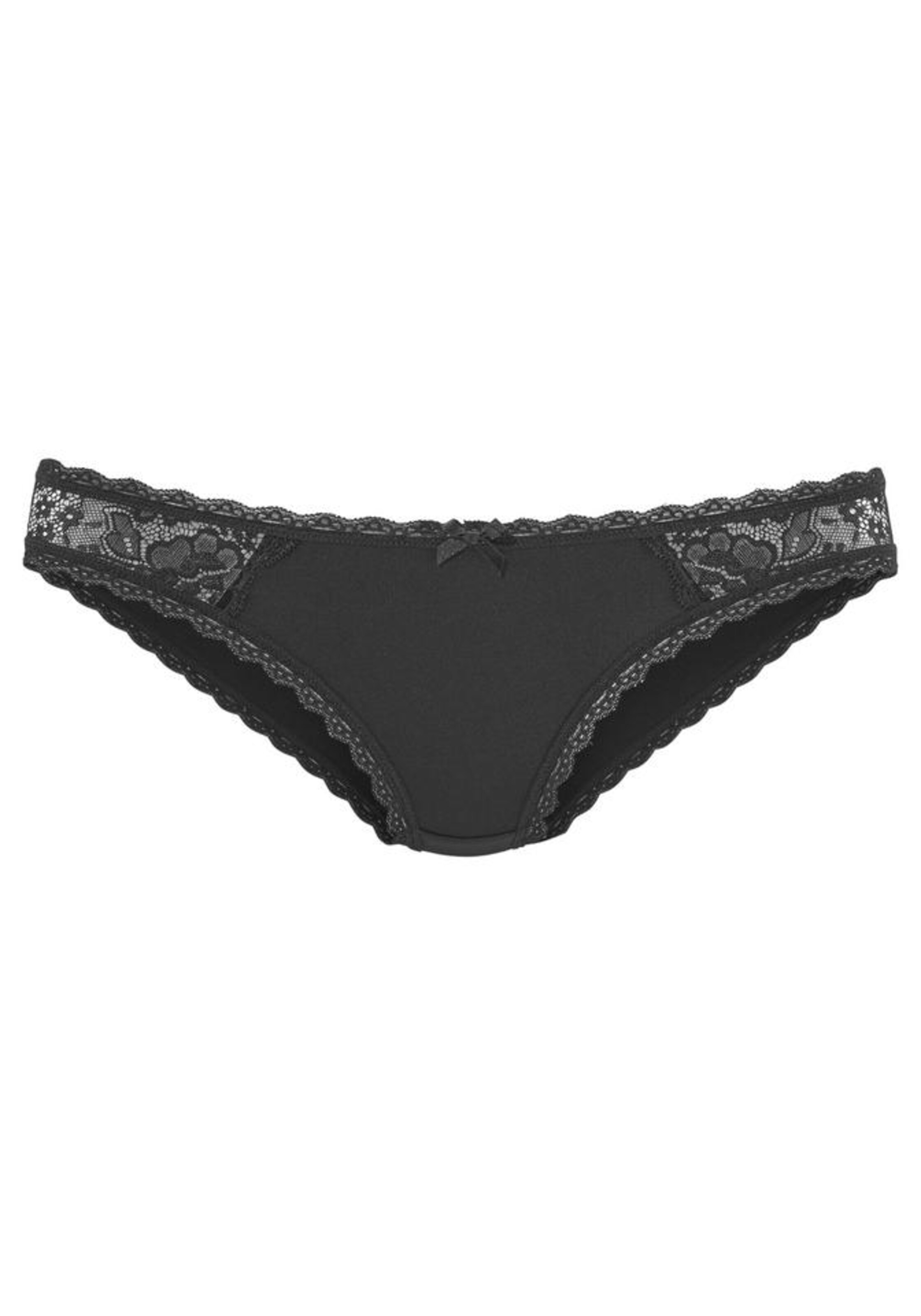 LASCANA Slip in Schwarz: Vorderseite