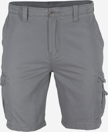 QUIKSILVER Regular Cargo Pants 'Crucial Battle' in Grey: front