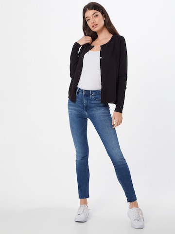 TOMMY HILFIGER Strickjacke in Schwarz: predná strana